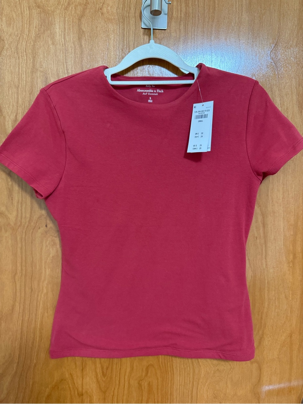 Abercrombie & Fitch Women's Double lined Baby tee